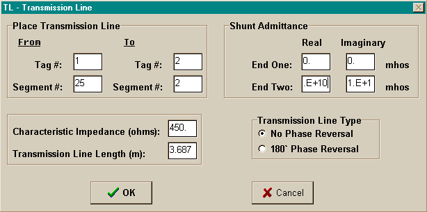 Parallel wire impedance calculator